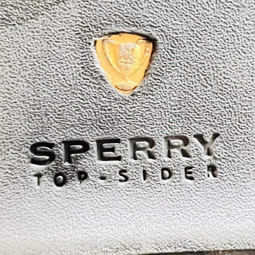 Sperry Shoes Mens 11 Brown Leather Top Sider Gold Cup Wingtip Oxford Brogue